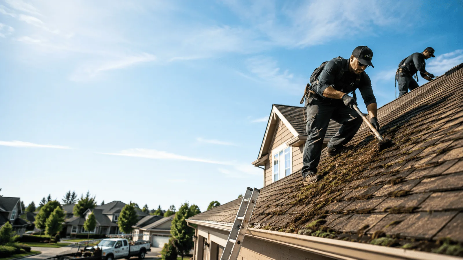 Roof Moss Removal in Berwyn, PA near me